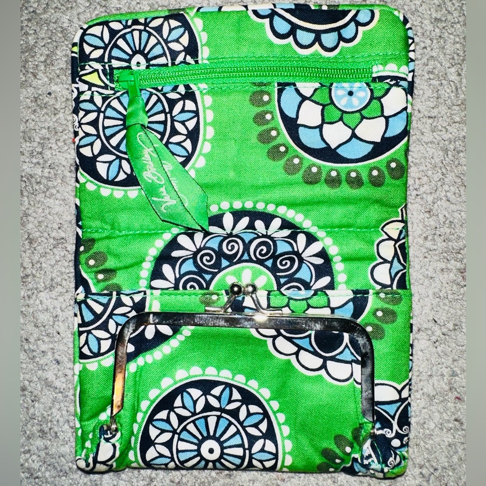 Green Cupcake Vera Bradley Wallet - Picture 2 of 6